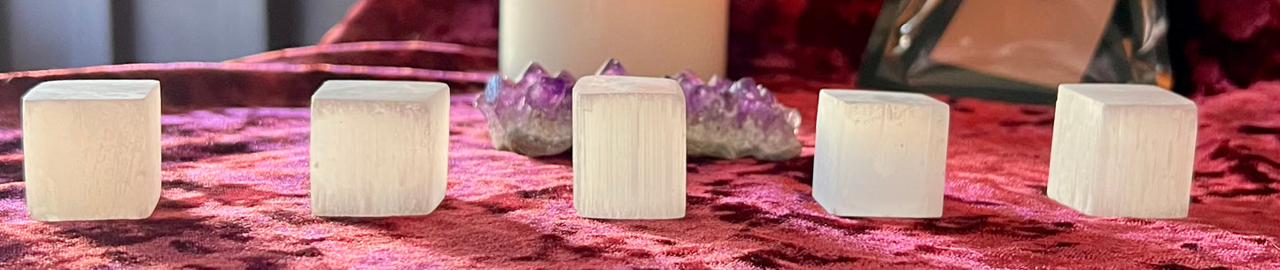 Selenite Cube