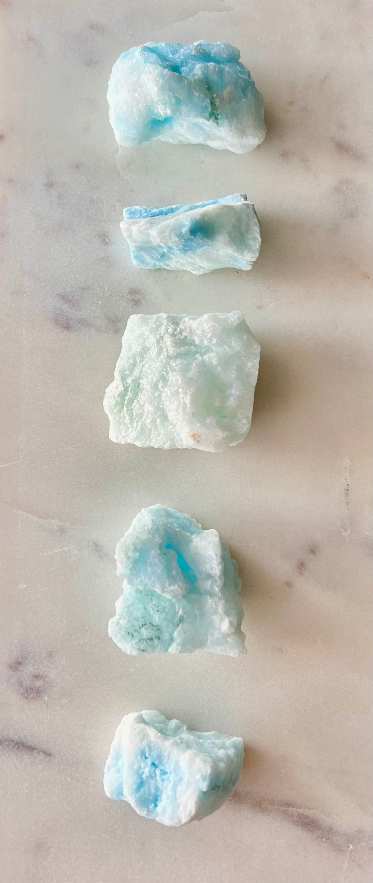 Blue Aragonite Raw