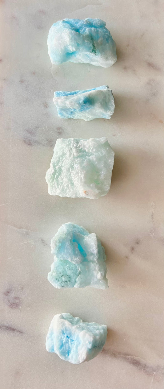 Blue Aragonite Raw